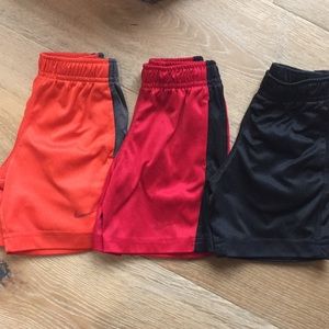Set of Three 3T Nike Shorts